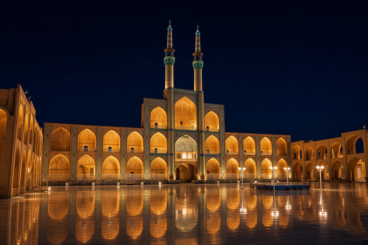 میدان امیرچخماق و بافت تاریخی یزد