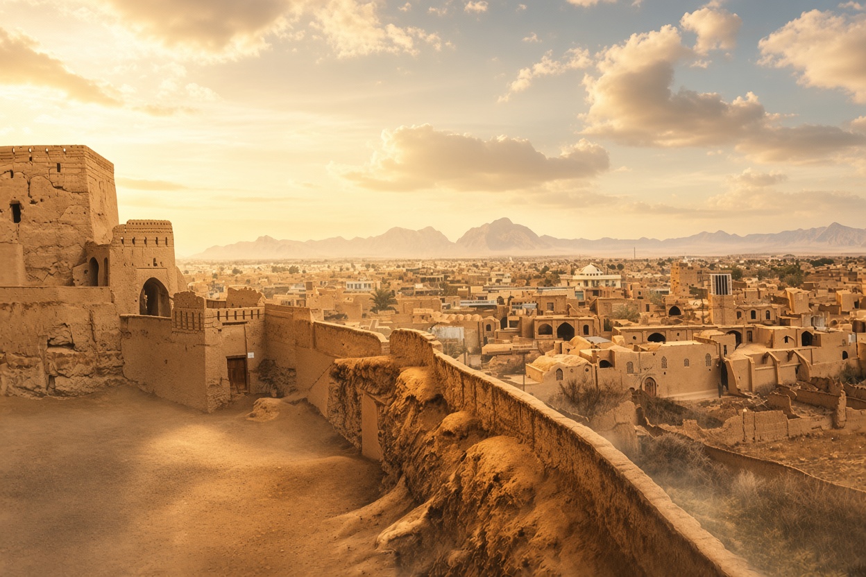 نمای شهر یزد