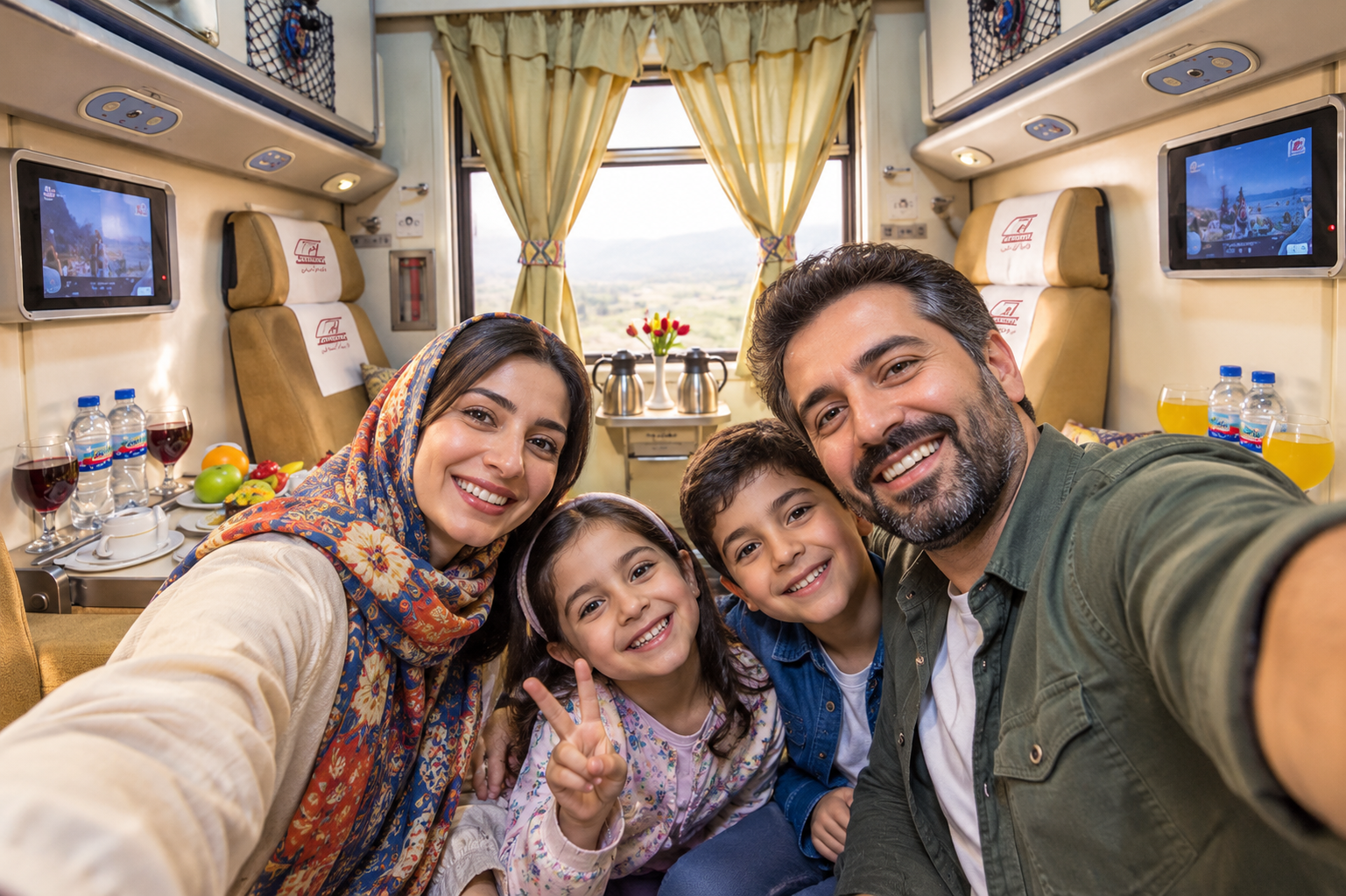 قطار پنج ستاره نور